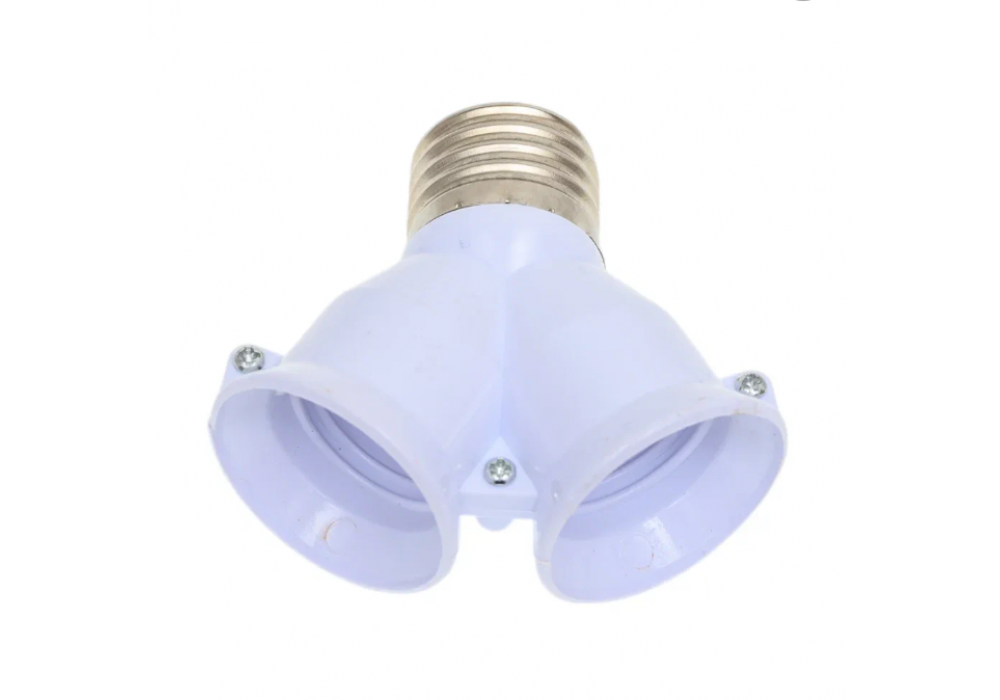 Переходник Е27-2xE27 Ecola A7T27BEAY