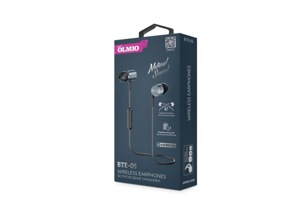 Наушники BT Olmio BTE-05,белый