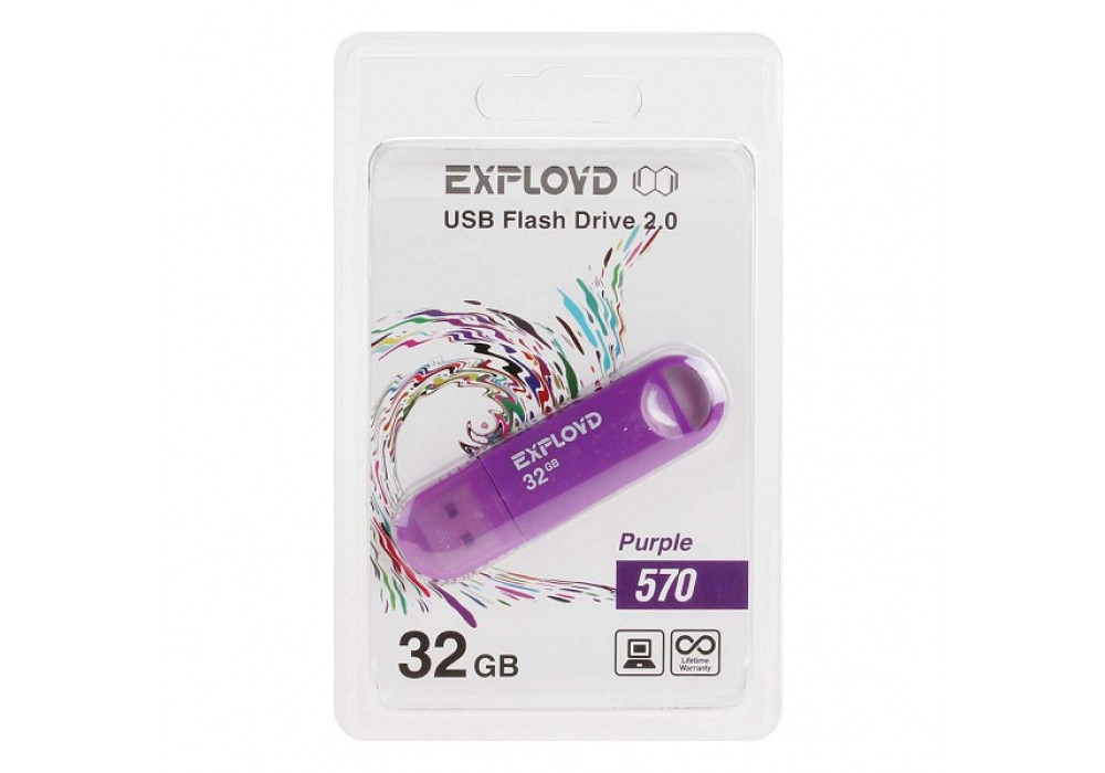 Флешка 32Gb USB  Exployd 570