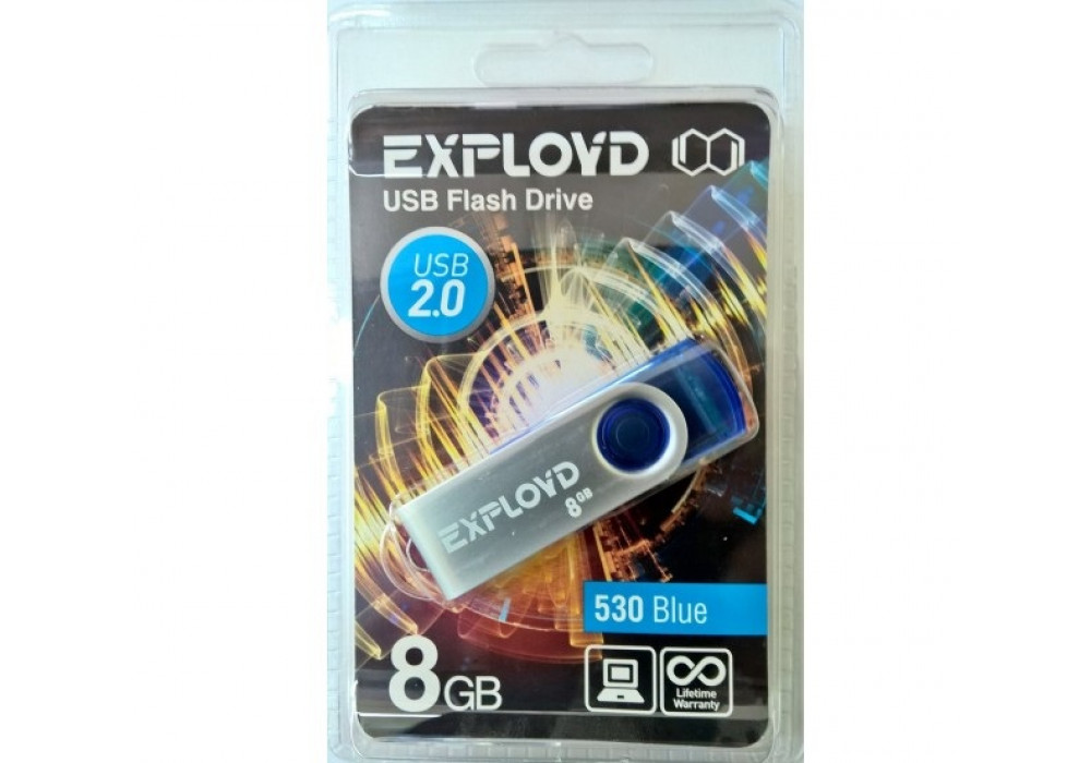 Флешка 8Gb USB  Exployd 530