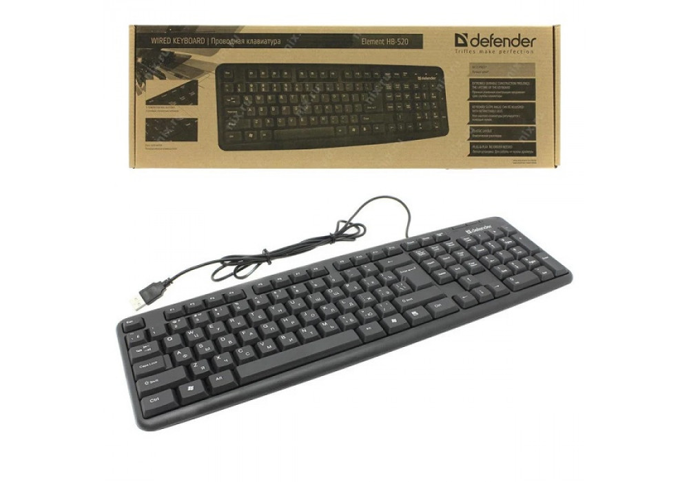 Клавиатура Defender,HB-520,Element,USB