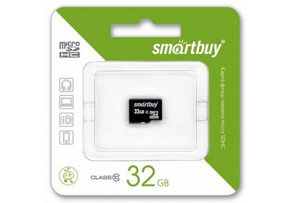 К.П. micro SD 32Gb SmartBuy,LE,Class10 б/а