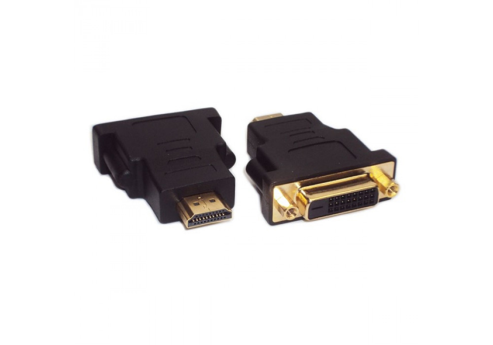 Переходник DVI-Dгн.(24+1) - HDMI шт.(25F)A-123/A-121/DH07,181609