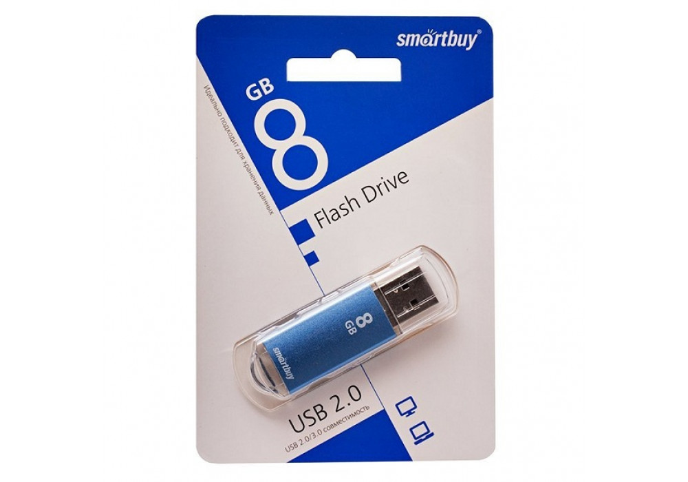 Флешка 8Gb USB  SmartBuy V-Cut