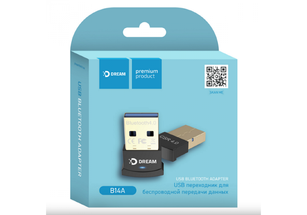 Адаптер BLUETOOTH USB B15 (BT5.3, 3Mbit/s) DREAM