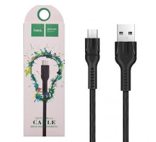 Шнур USB- micro 1м.HOCO U31 Benay,черный