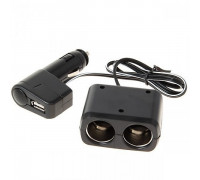 Разветв.прикур.WSC-45,2разъема+2USB+2TYPE-C 120Вт WALKER