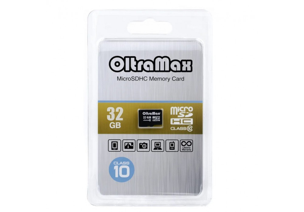 К.П. micro SD 32Gb OltraMax class10 б/а