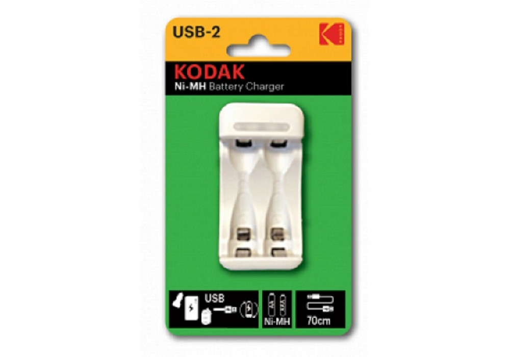 Зарядка Kodak C8001B АА/ААА-2+USB