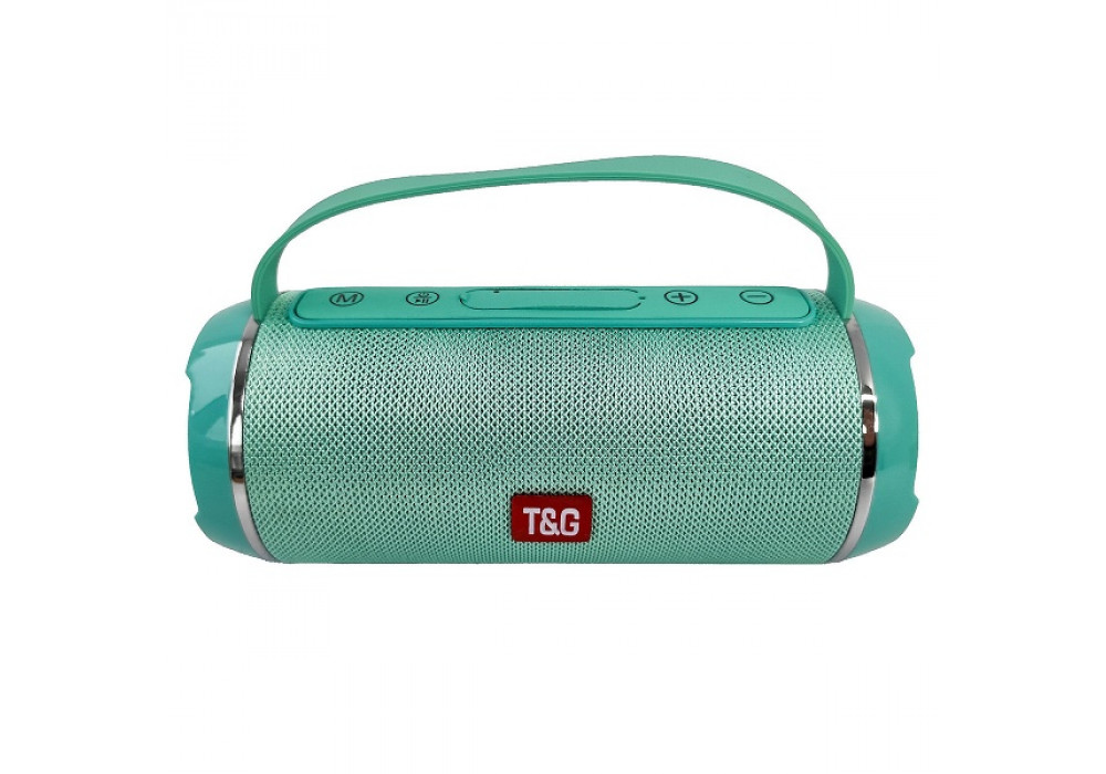 Муз.колонка Charge TG-116C,бирюзовый с ручкой