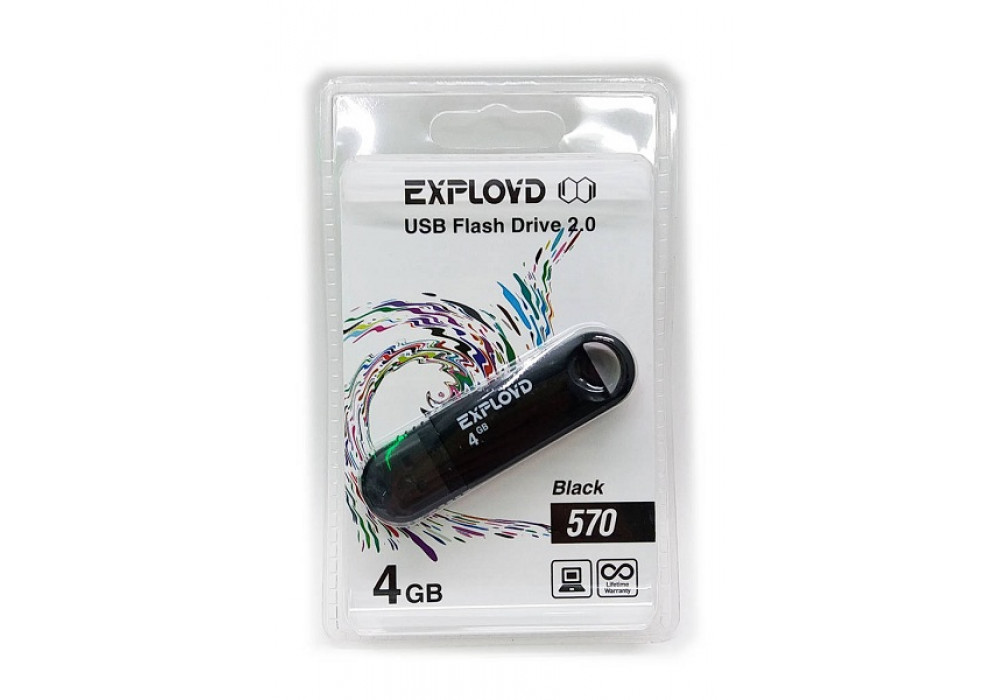 Флешка 4Gb USB  Exployd 570