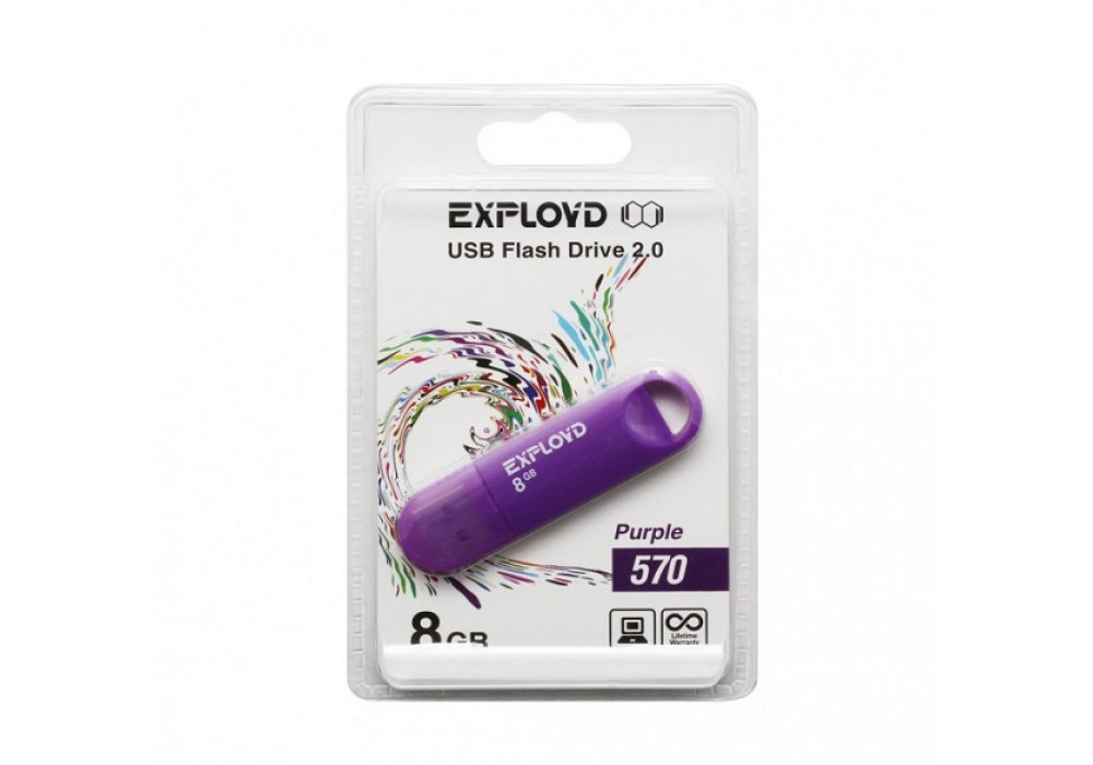 Флешка 8Gb USB  Exployd 570