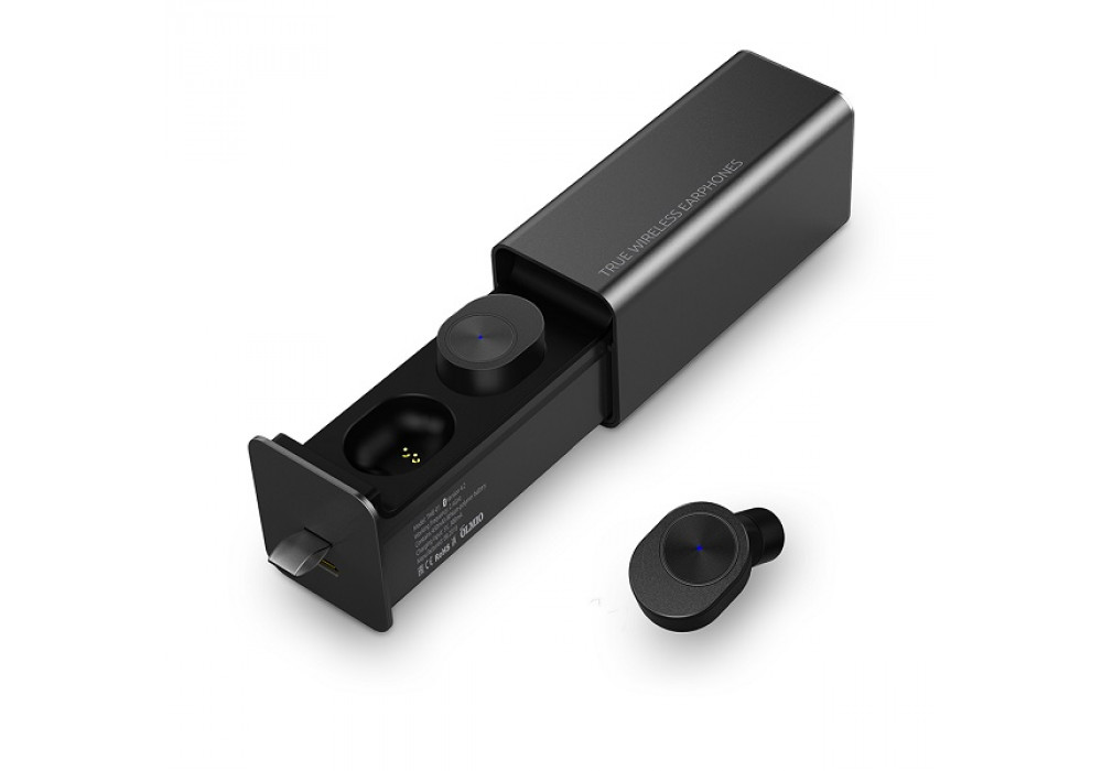 Наушники BT,Partner/Olmio True TWE-015,с активным шумоподавлением, чёрные