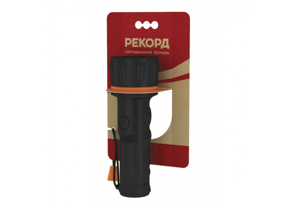Фонарь Рекорд ММ0207 (2хR20)