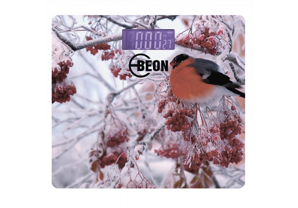 Весы напольные BEON BN-1122,термометр,подсветка
