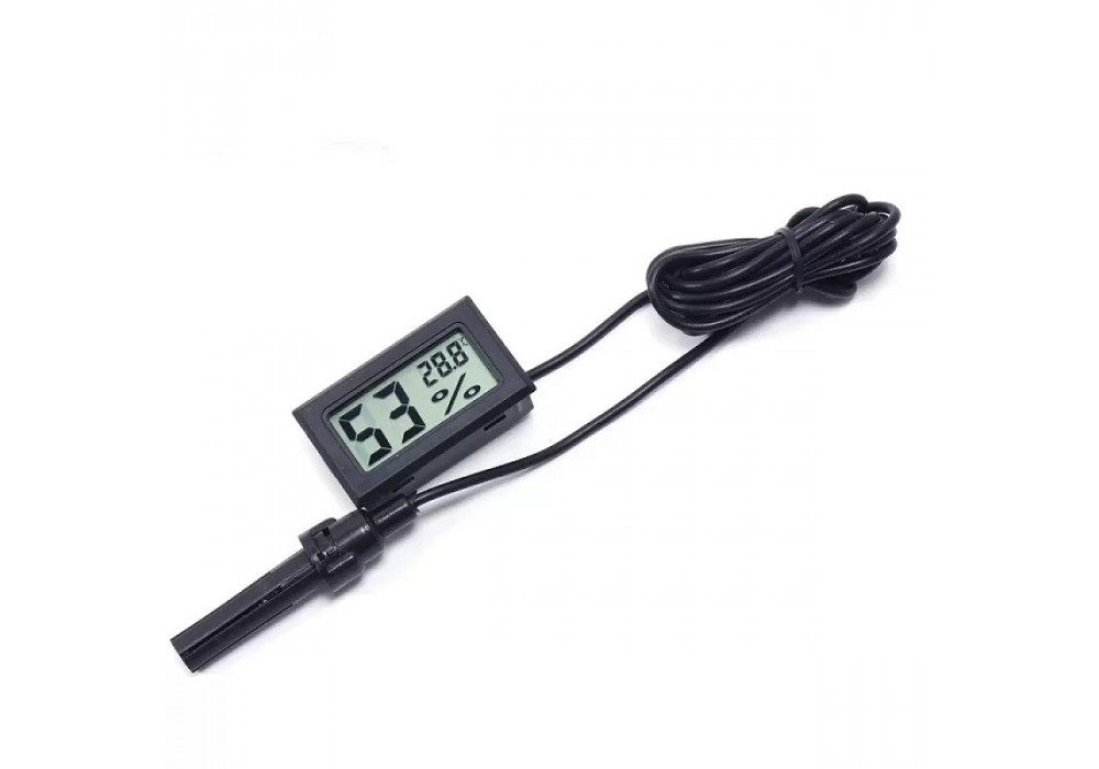 Термометр FY-12 mini тем+влаж+вын датчик