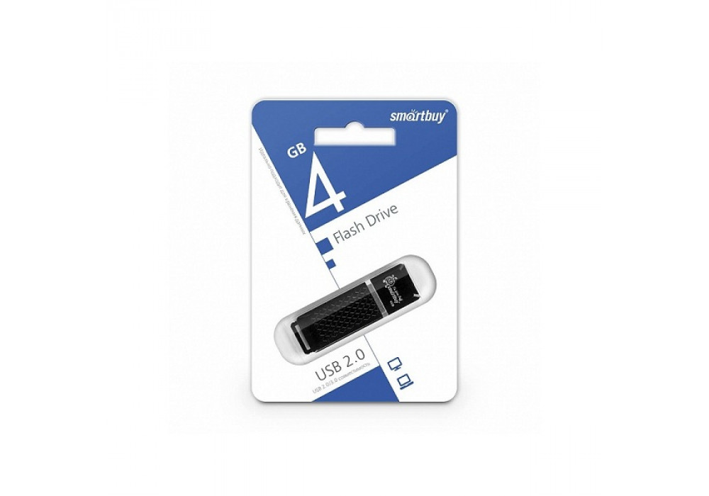 Флешка 4Gb USB SmartBuy Quartz