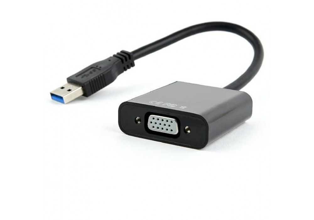 Конвертер USBшт.3.0-VGAгн.0,15м.Cablexpert,711300