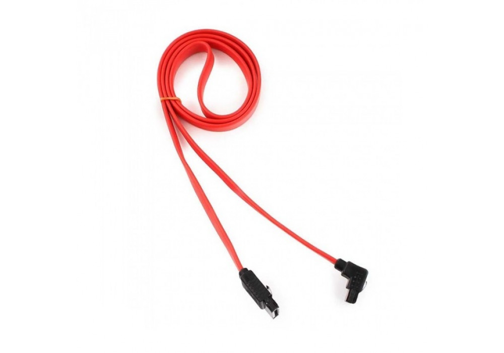 Кабель интерфейсный SATA Cablexpert CC-SATAM-DATA90,80см,7pin/7pin,защелка,угол,712189