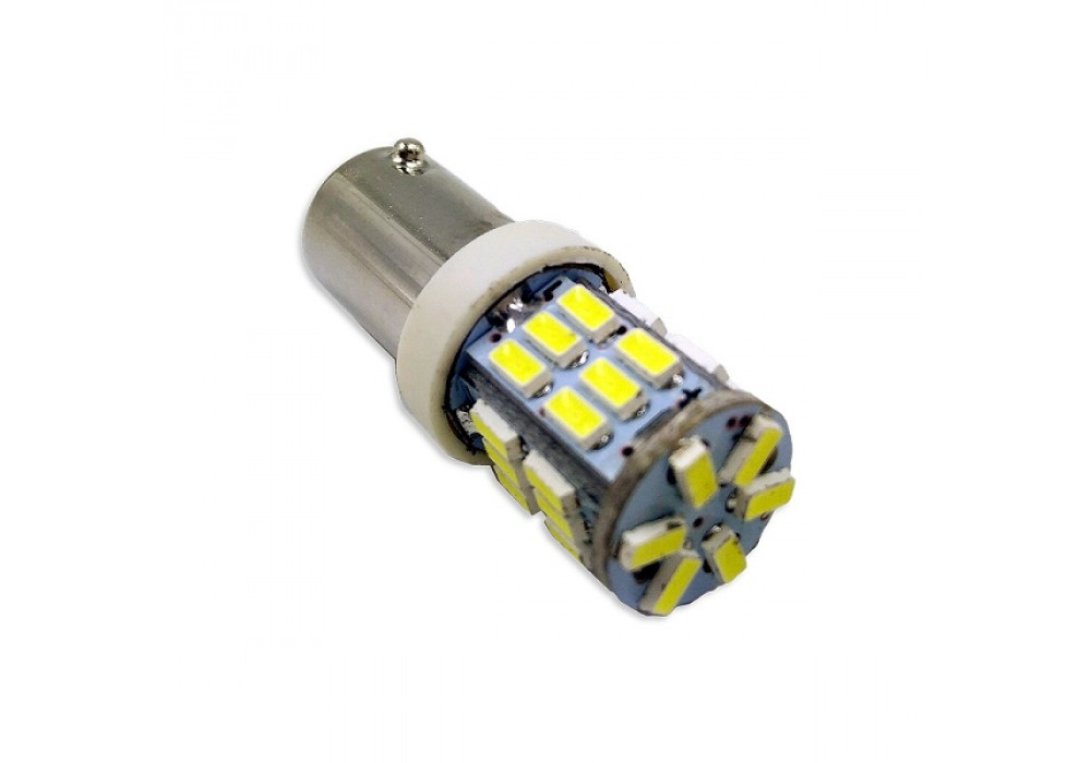 Лампа 9-30V LED B040 T8/белый (BA9S) 30SMD 3014,блистер 2шт,A7040S
