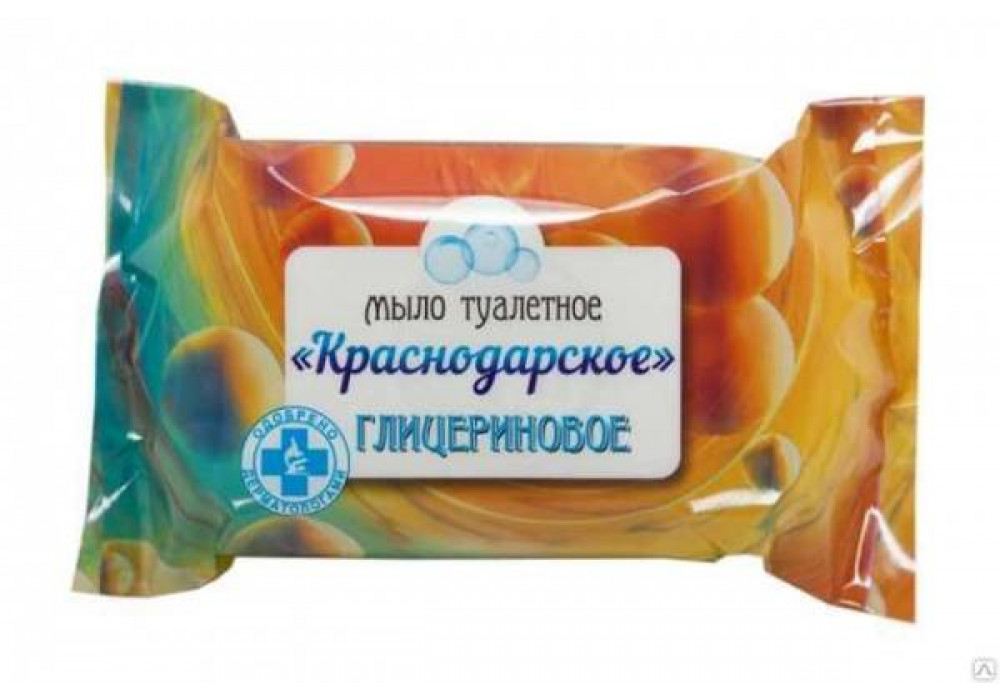 Мыло туалетное 100гр Глицириновое Краснодарское