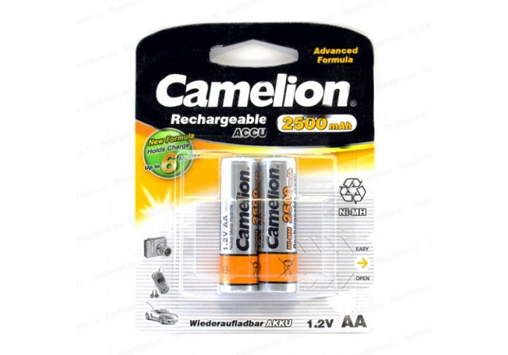 Аккумулятор HR6 2500 mAh Camelion