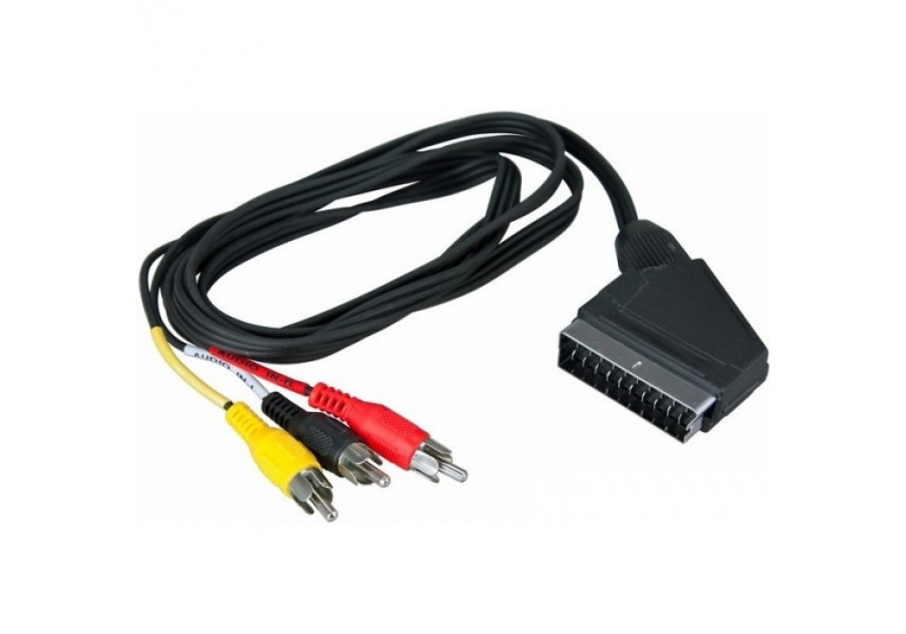 Шнур Скарт-3RCA 1.0м.17-0201-7/687259/11525