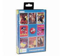Картридж 16bit 8в1 SK-8001 Samura/Spiderman/Tintoon/..