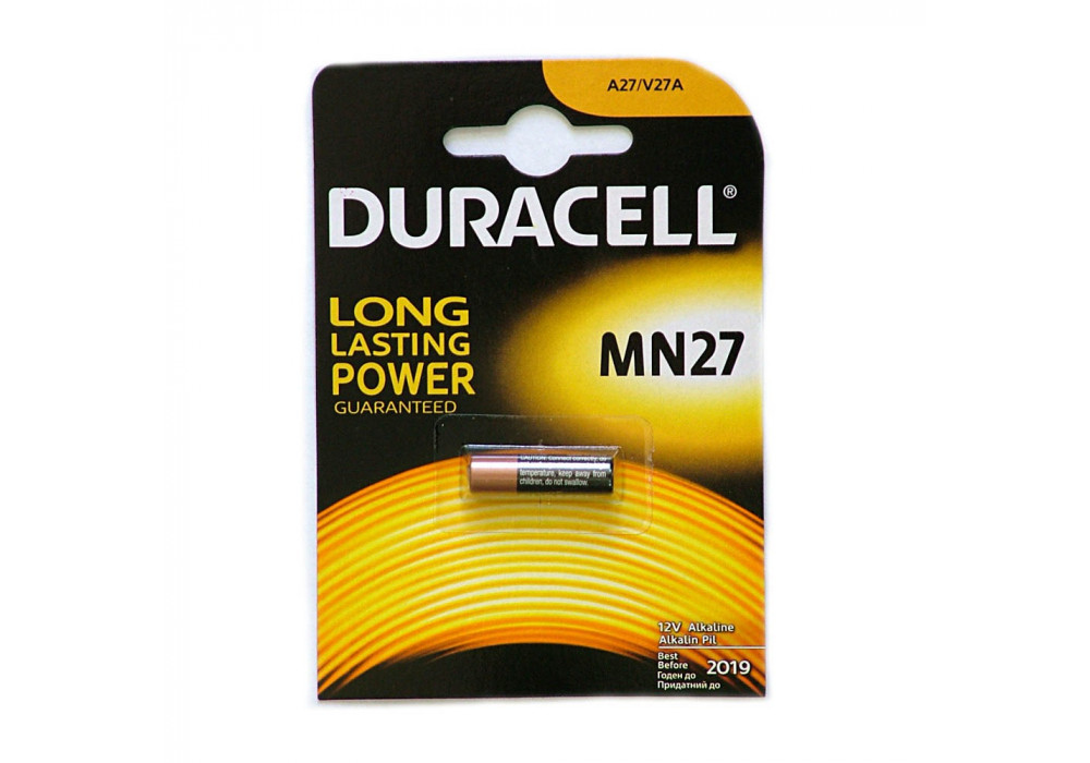Батарейка A27 DURACELL
