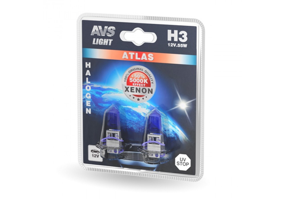 Лампа 24V H3 AVS ATLAS,A78575S